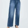 Clothing * | Mango Odile Flared Jeans Donkerblauw