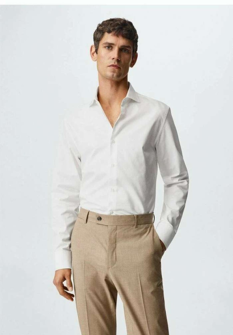 Clothing * | Mango Venice Formal Shirt Hvit