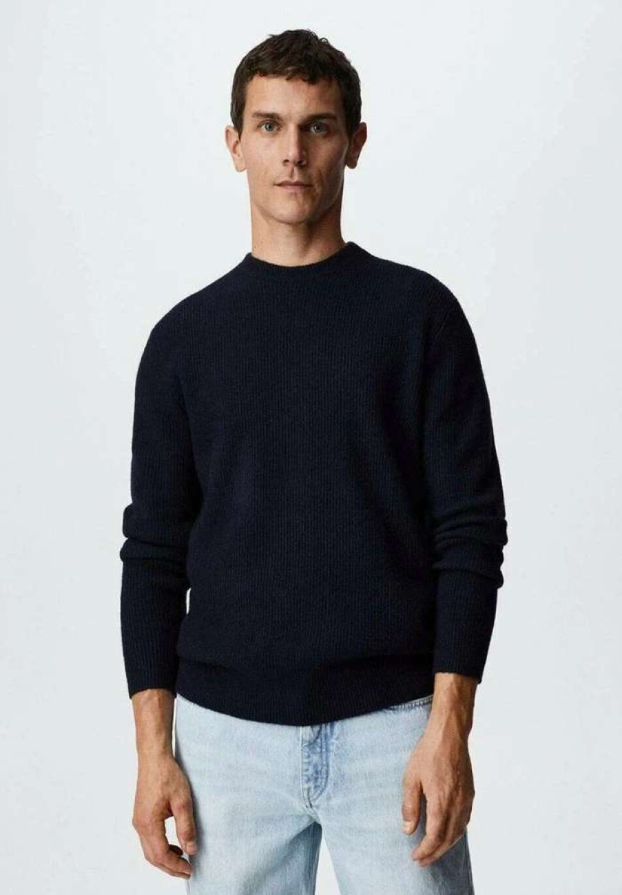 Clothing * | Mango Park Jumper Navy