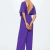 Clothing * | Mango Plisia Jumpsuit Lila