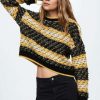 Clothing * | Mango Moto Jumper Pastelove Zluta