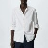 Clothing * | Mango Calon Shirt Blanc