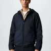 Clothing * | Mango Outdoor Jacket Dunkles Marineblau