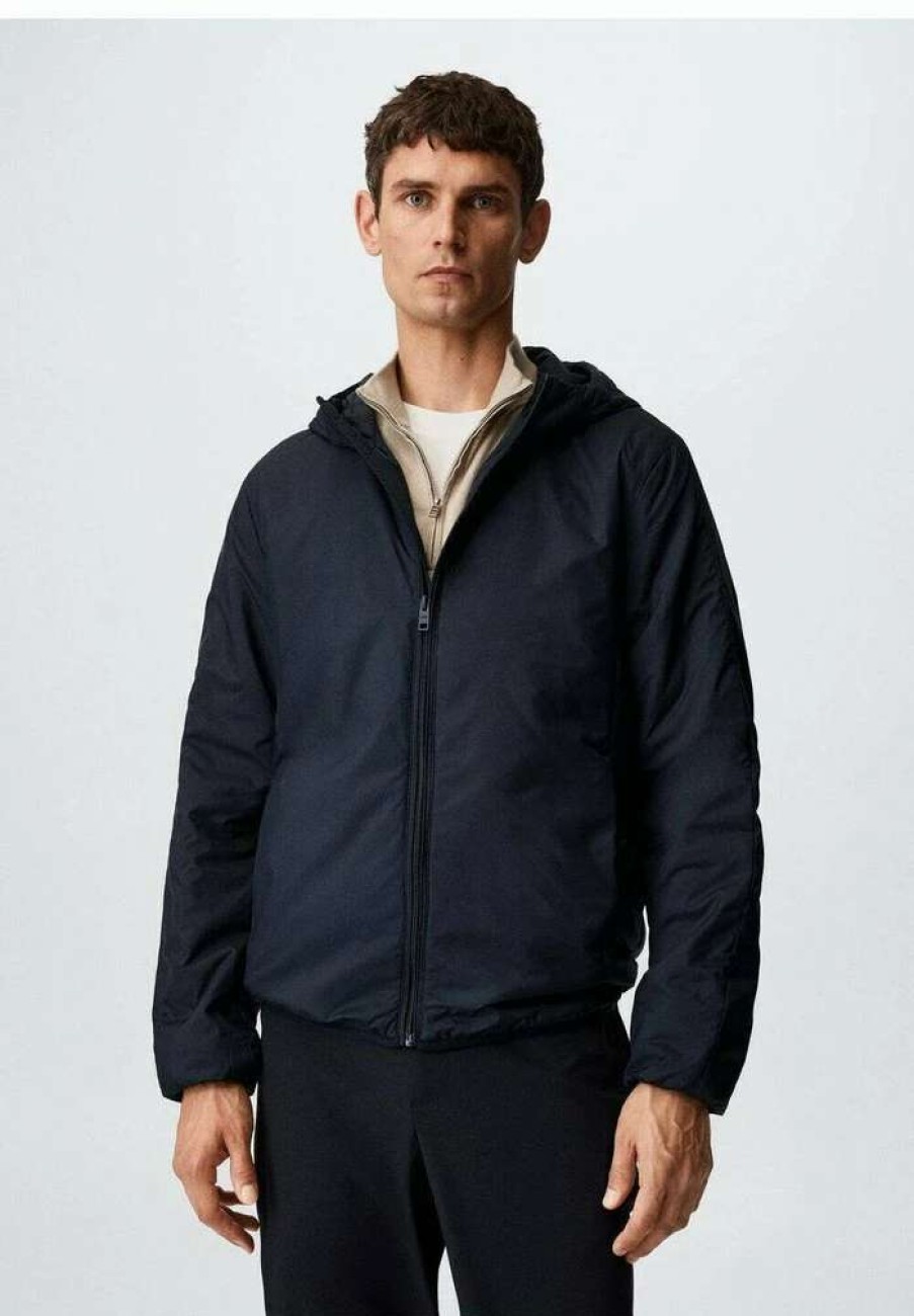 Clothing * | Mango Outdoor Jacket Dunkles Marineblau