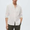 Clothing * | Mango Chennai Shirt Blanc