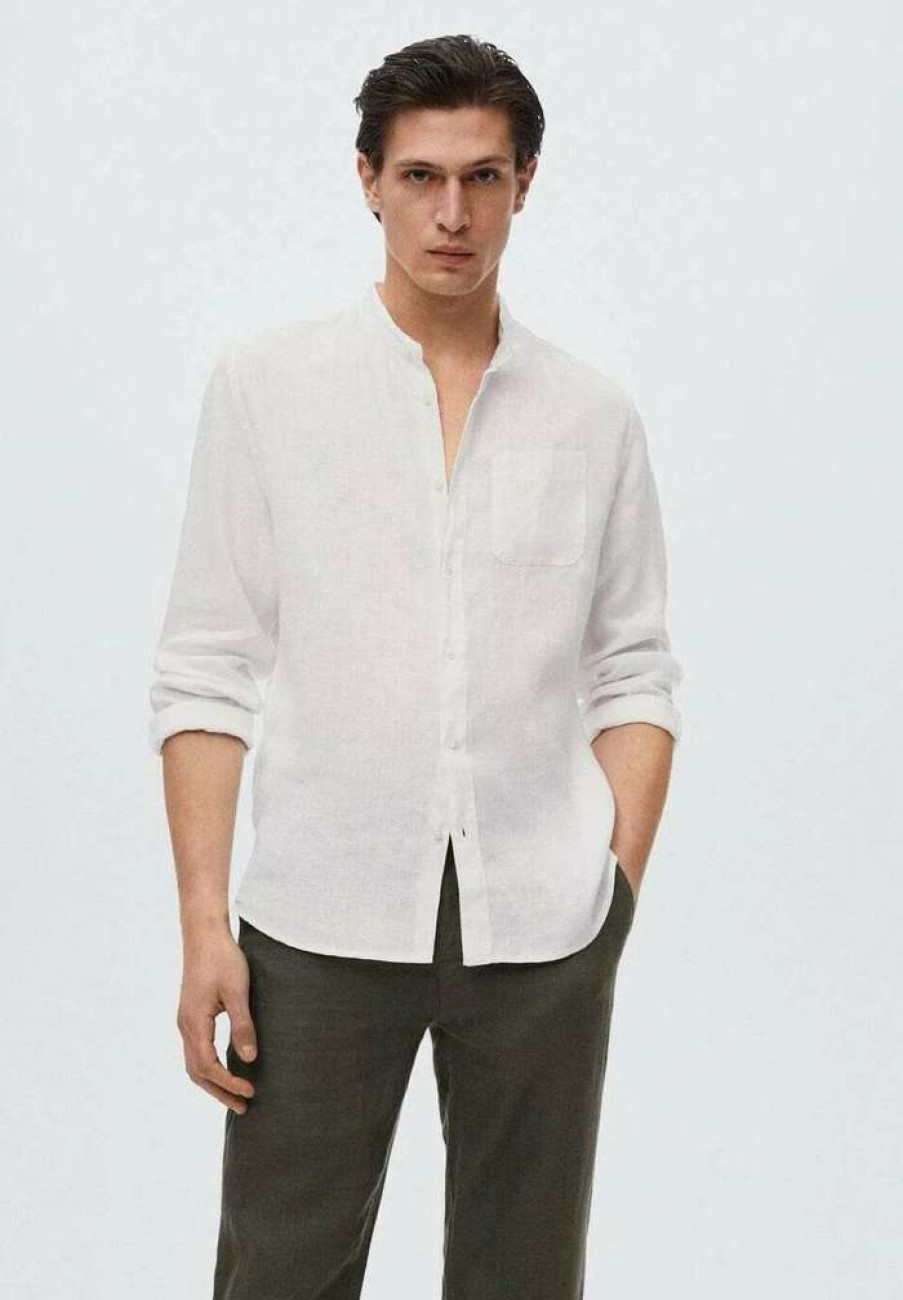 Clothing * | Mango Chennai Shirt Blanc