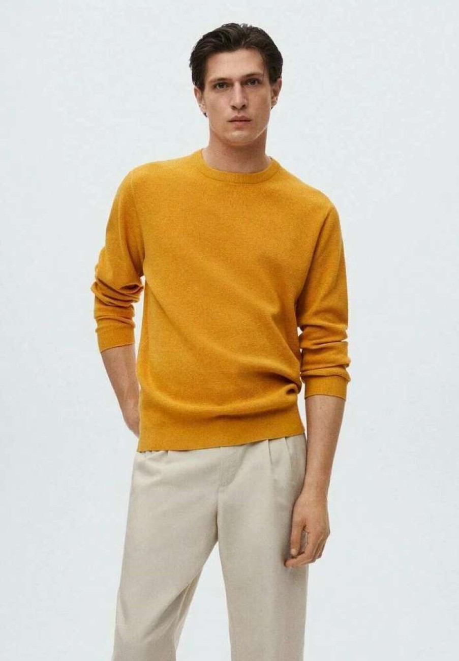 Clothing * | Mango Antigua Jumper Oker