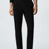 Clothing * | Mango Polen Trousers Black