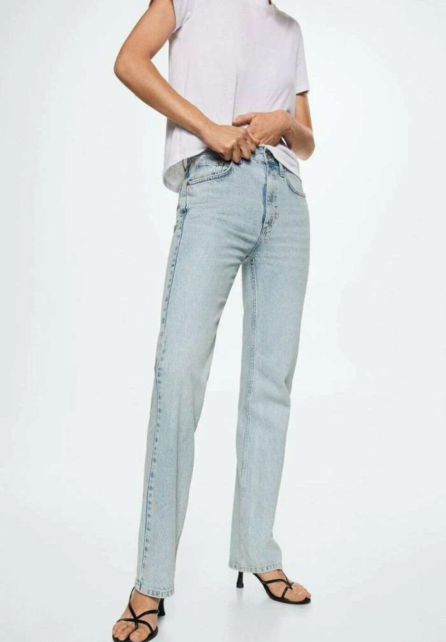 Clothing * | Mango Matilda Straight Leg Jeans Lysebla