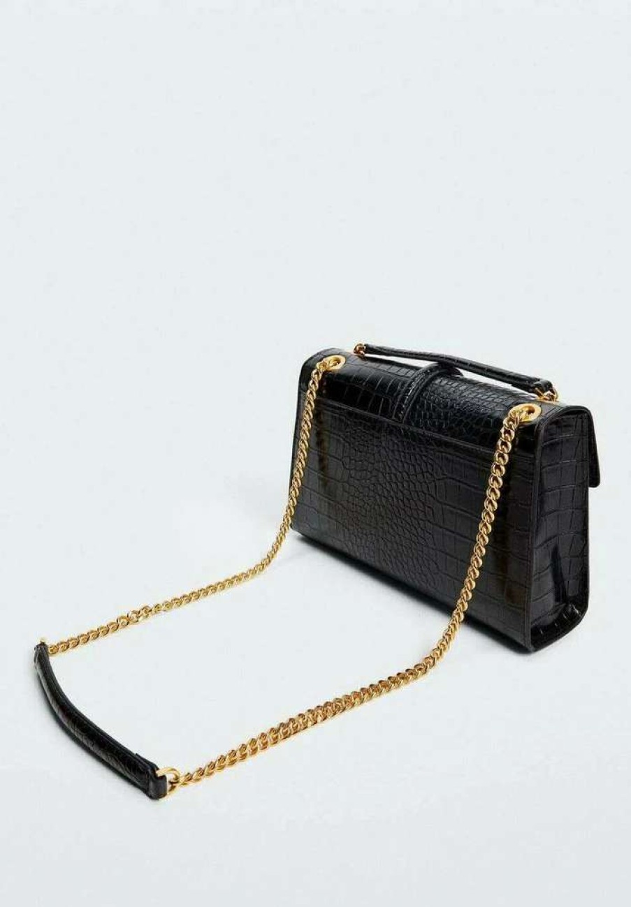 Accessoires * | Mango Adeli Handbag Black