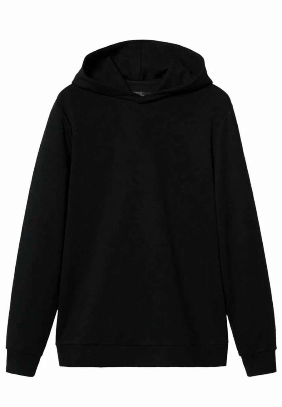 Clothing * | Mango Ibizah-I Hoodie Noir