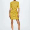 Clothing * | Mango Day Dress Jaune