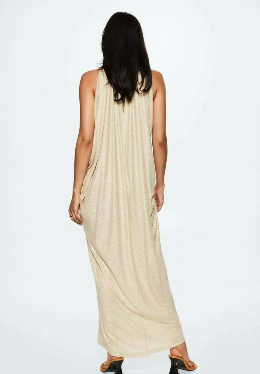 Clothing * | Mango Leialu-A Maxi Dress Zloty