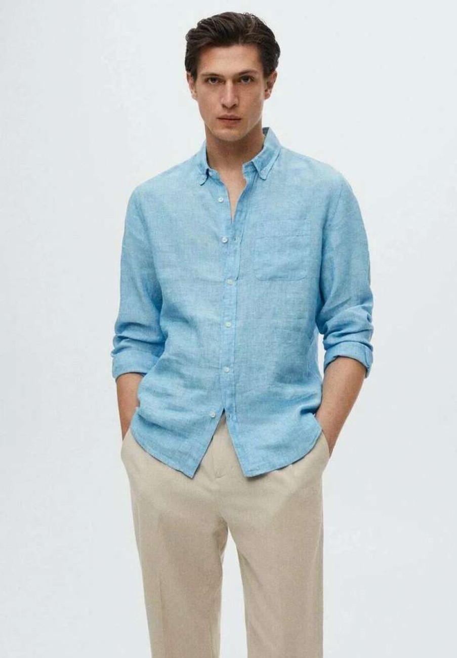 Clothing * | Mango Avispa I Shirt Bleu Encre