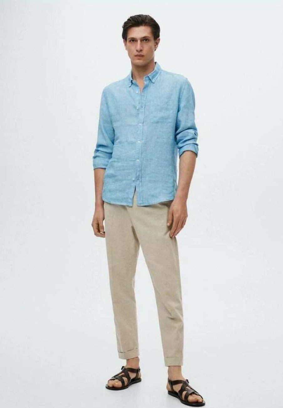 Clothing * | Mango Avispa I Shirt Bleu Encre