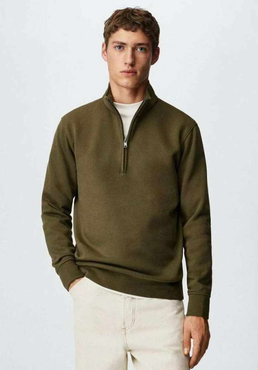 Clothing * | Mango Winny Sweatshirt Khaki