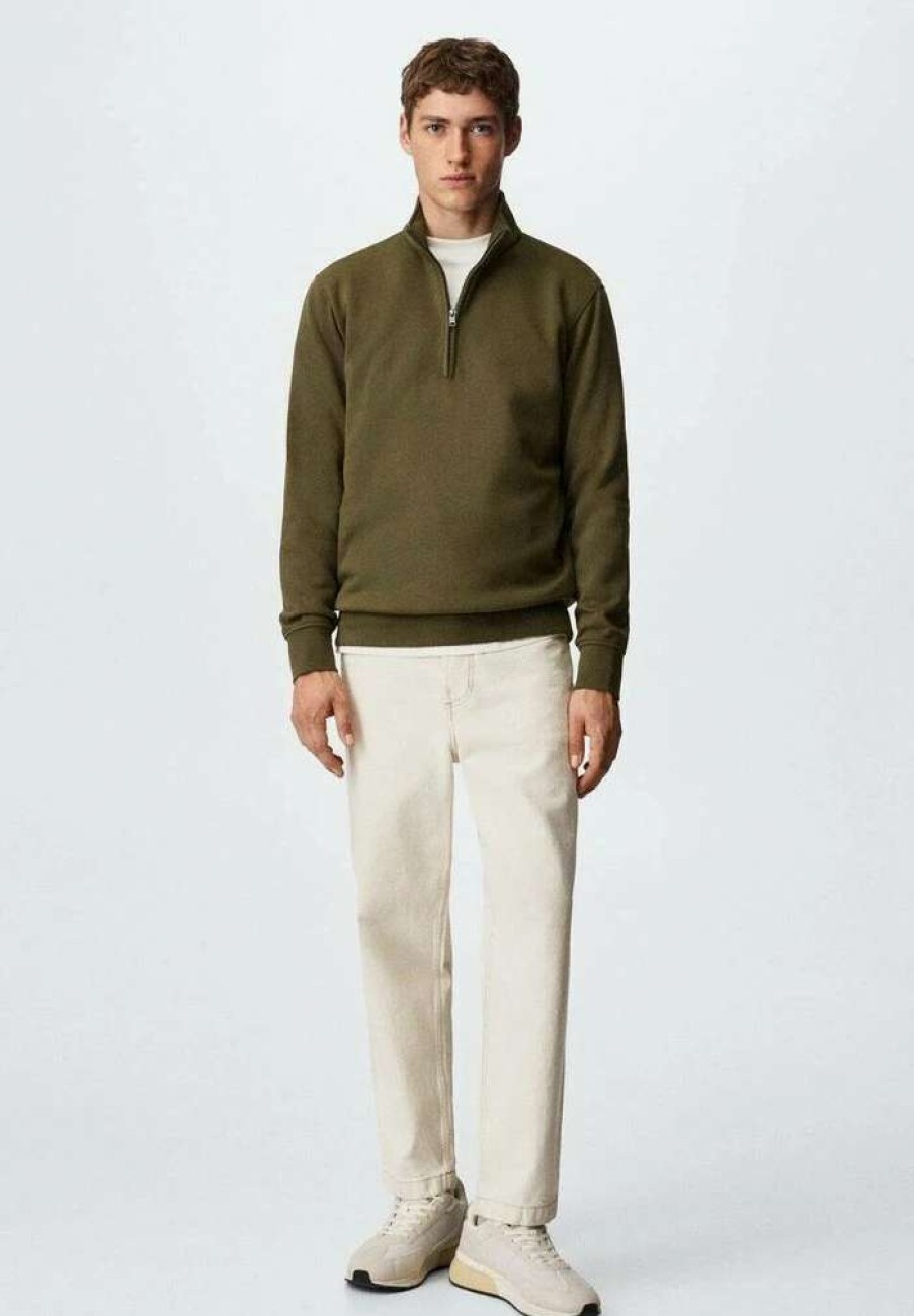 Clothing * | Mango Winny Sweatshirt Khaki