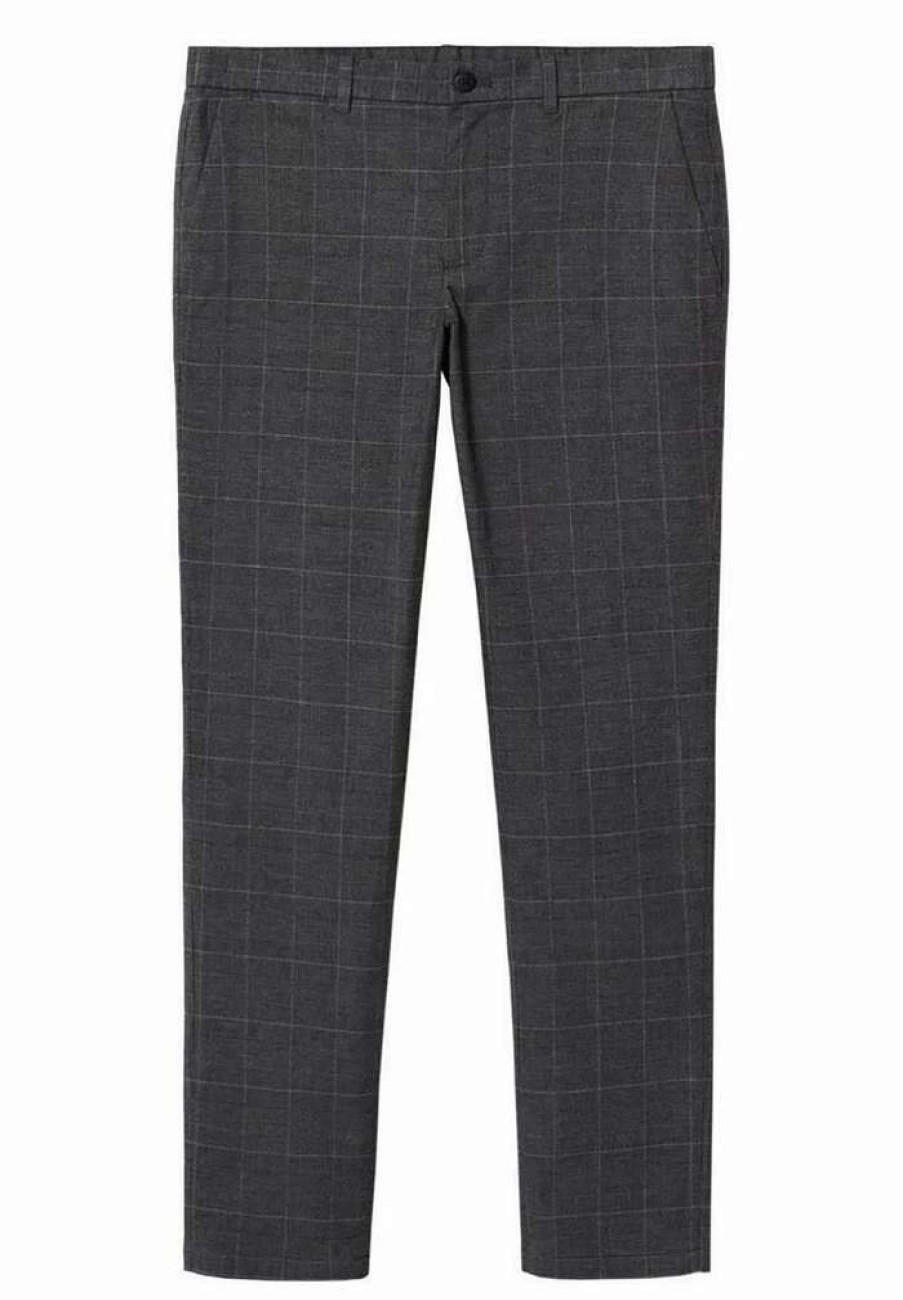 Clothing * | Mango Brest Trousers Grijs