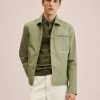 Clothing * | Mango Narbona Blazer Jacket Vert