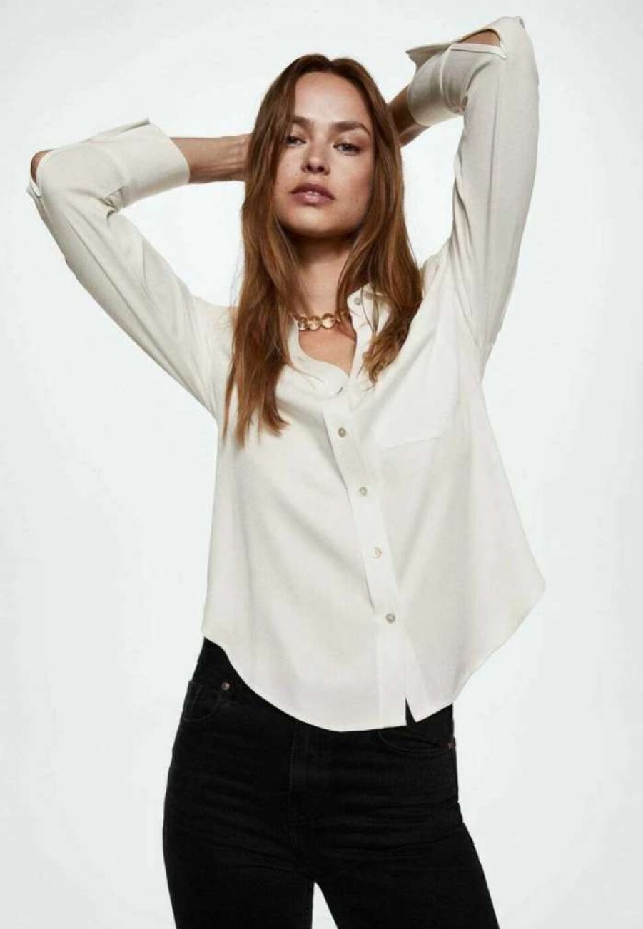 Clothing * | Mango Galita Button-Down Blouse Rahvid