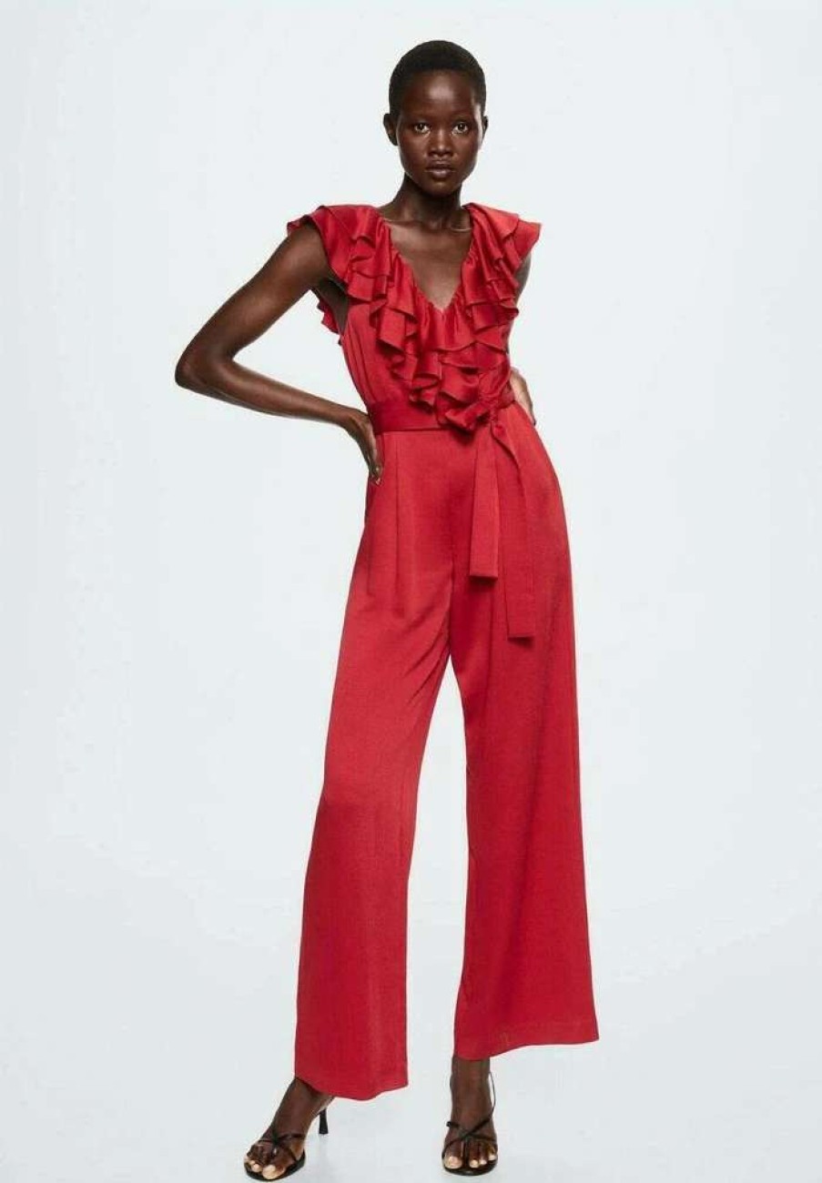 Clothing * | Mango Jumpsuit Rot