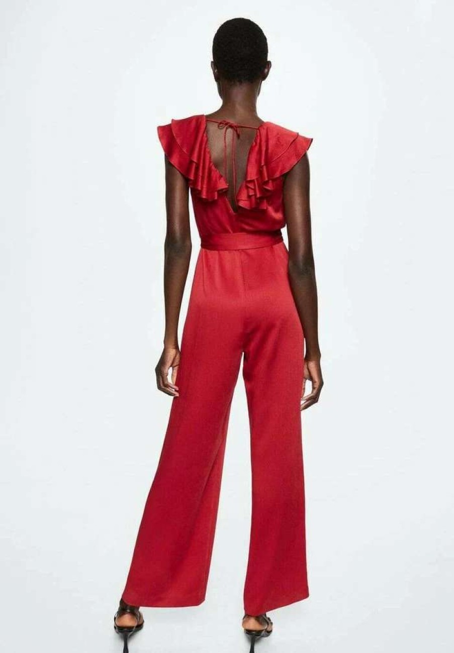 Clothing * | Mango Jumpsuit Rot