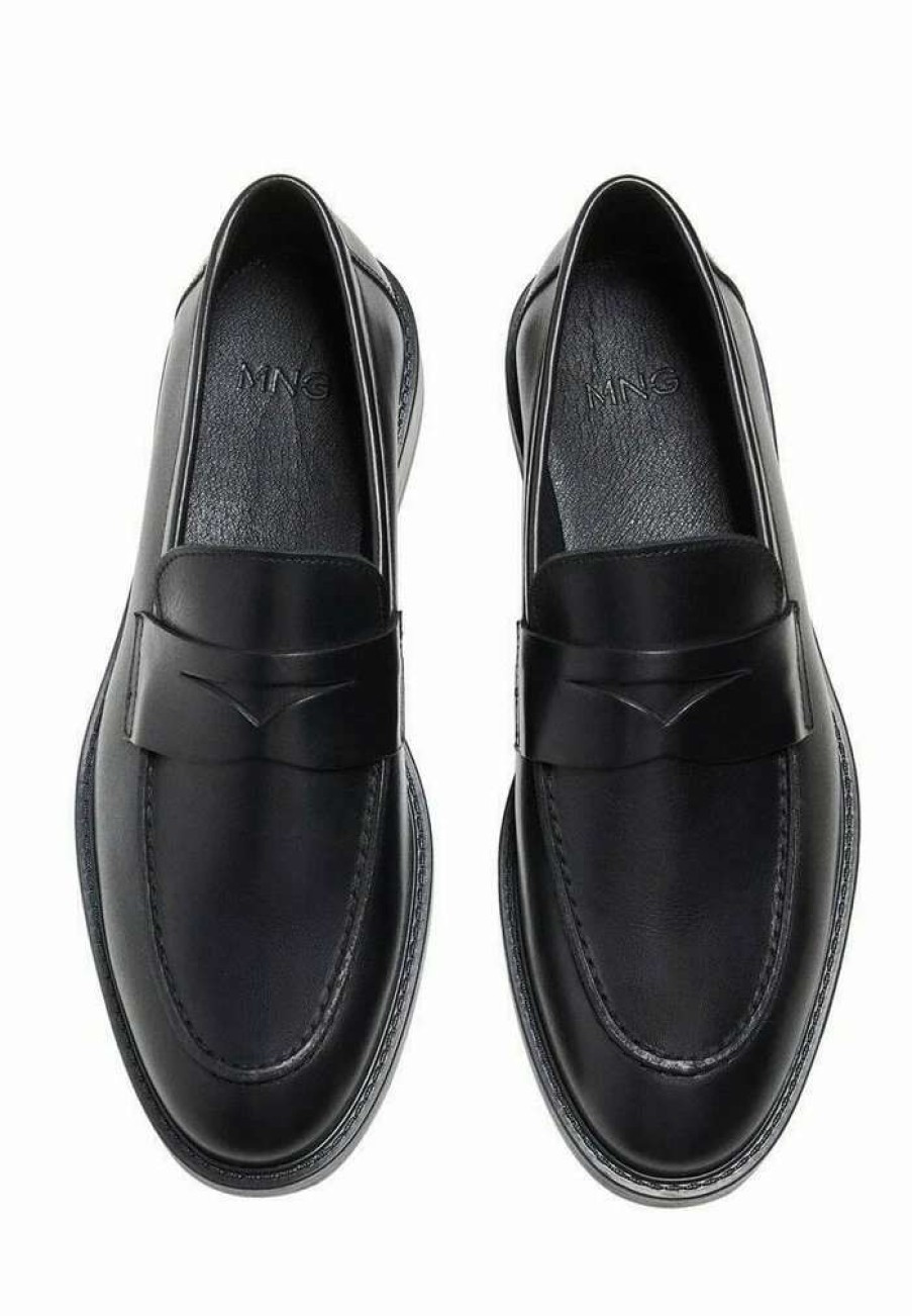 Shoe * | Mango Estoril Slip-Ons Zwart