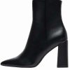 Shoe * | Mango Giro Classic Ankle Boots Zwart