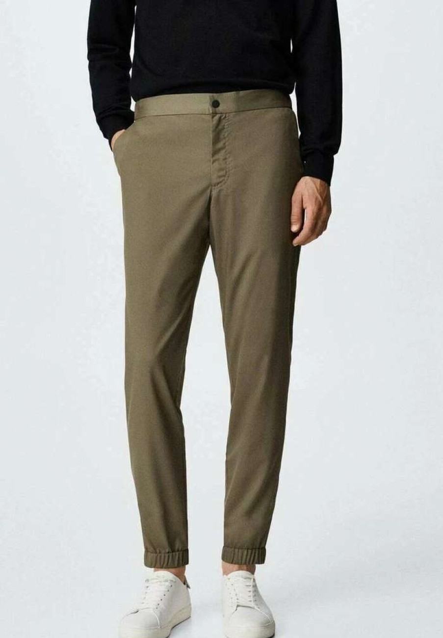 Clothing * | Mango Agave Chinos Khaki