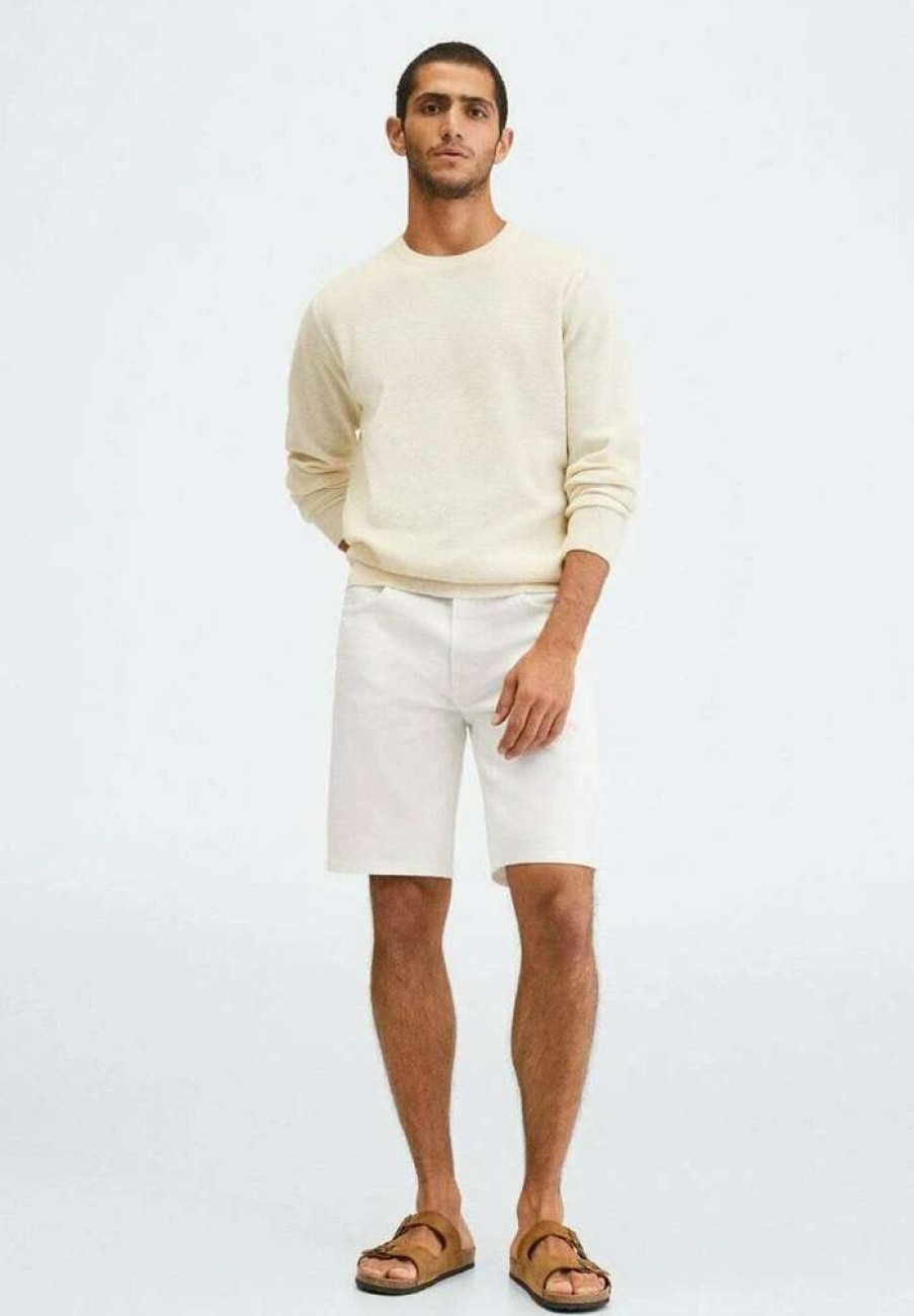 Clothing * | Mango Antigua I Jumper Cremeweis