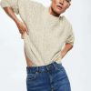 Clothing * | Mango Bruno Jumper Sand