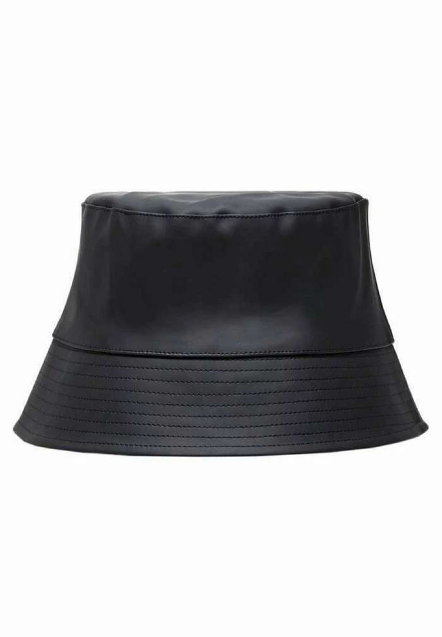 Accessoires * | Mango Rubberbu Hat Noir