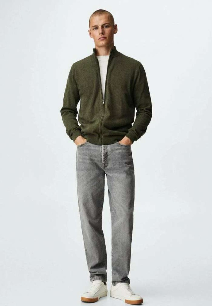 Clothing * | Mango Tenc Cardigan Khaki