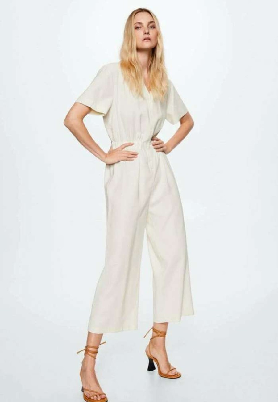 Clothing * | Mango Bosco-H Jumpsuit A Cru