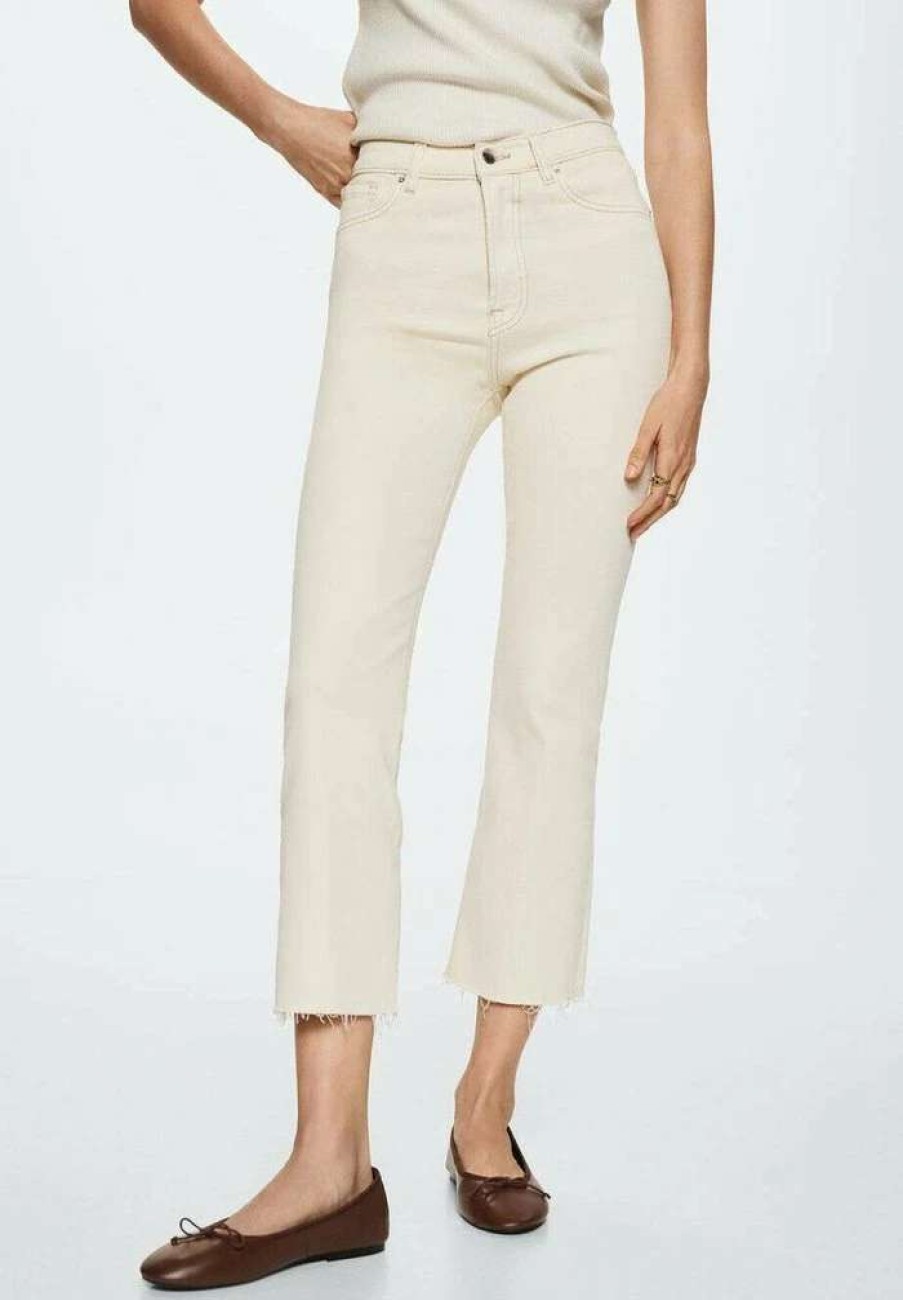 Clothing * | Mango Sienna Bootcut Jeans Off White