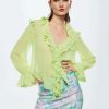 Clothing * | Mango Nany Blouse Citron Vert