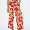 Clothing * | Mango Plumas Trousers Orange