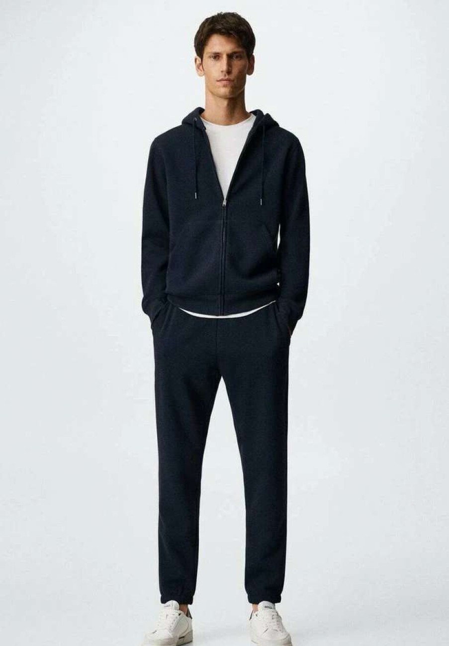 Clothing * | Mango Hoodie Bleu Marine