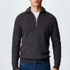 Clothing * | Mango Texasp Jumper Anthrazit