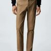 Clothing * | Mango Graham Chinos Marron Medio