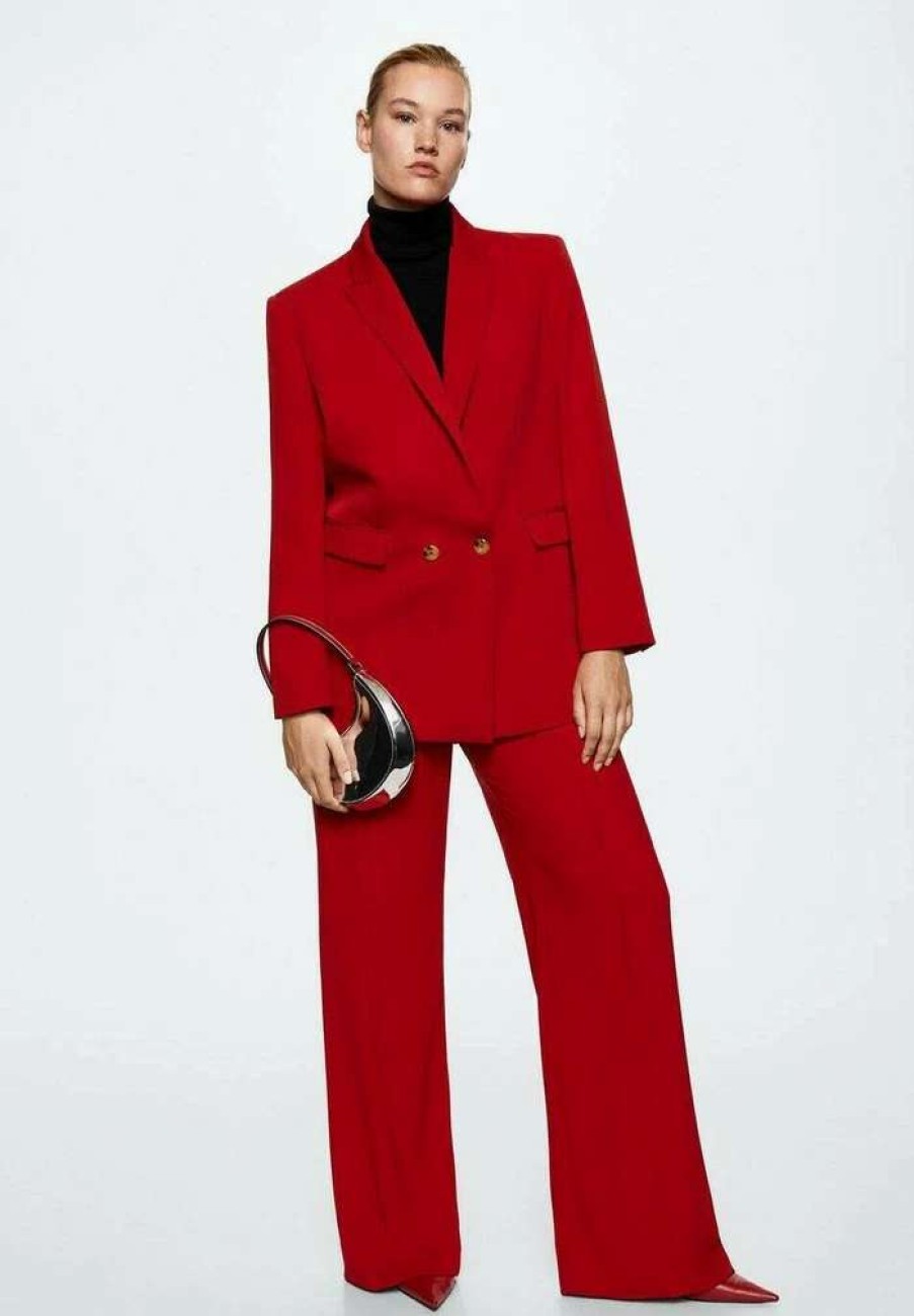 Clothing * | Mango Vermell Blazer Red