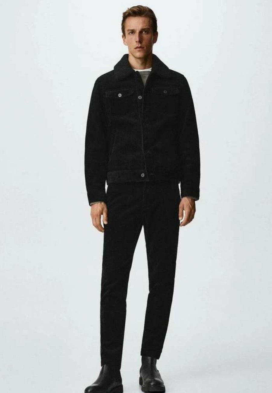 Clothing * | Mango Morys Light Jacket Schwarz