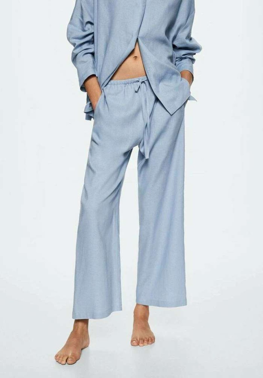 Nightwear * | Mango Garbi-I Pyjama Bottoms Bleu