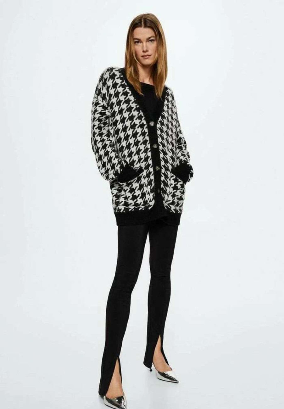 Clothing * | Mango Picas Cardigan Nero