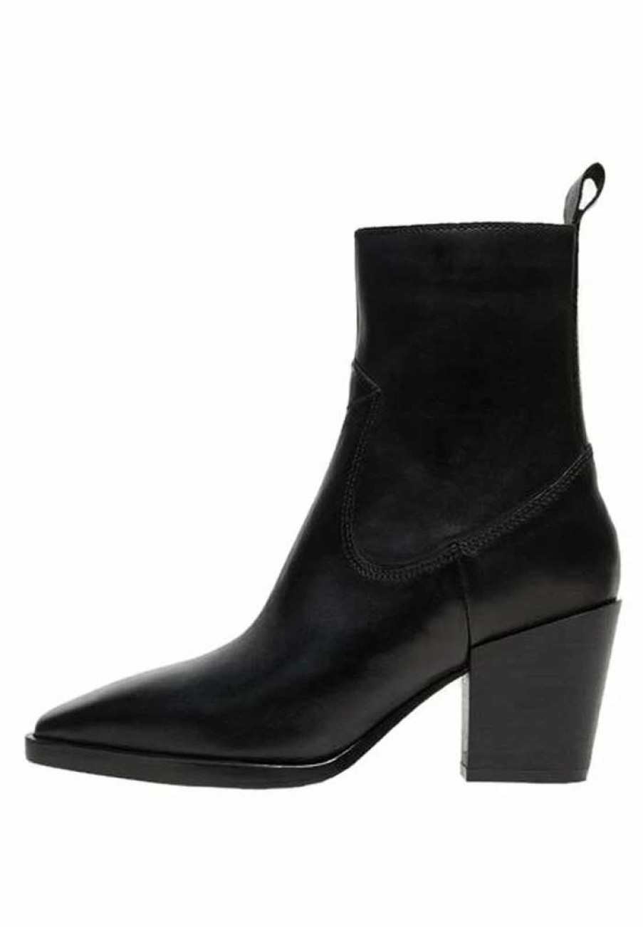 Shoe * | Mango Virgil Classic Ankle Boots Czarny