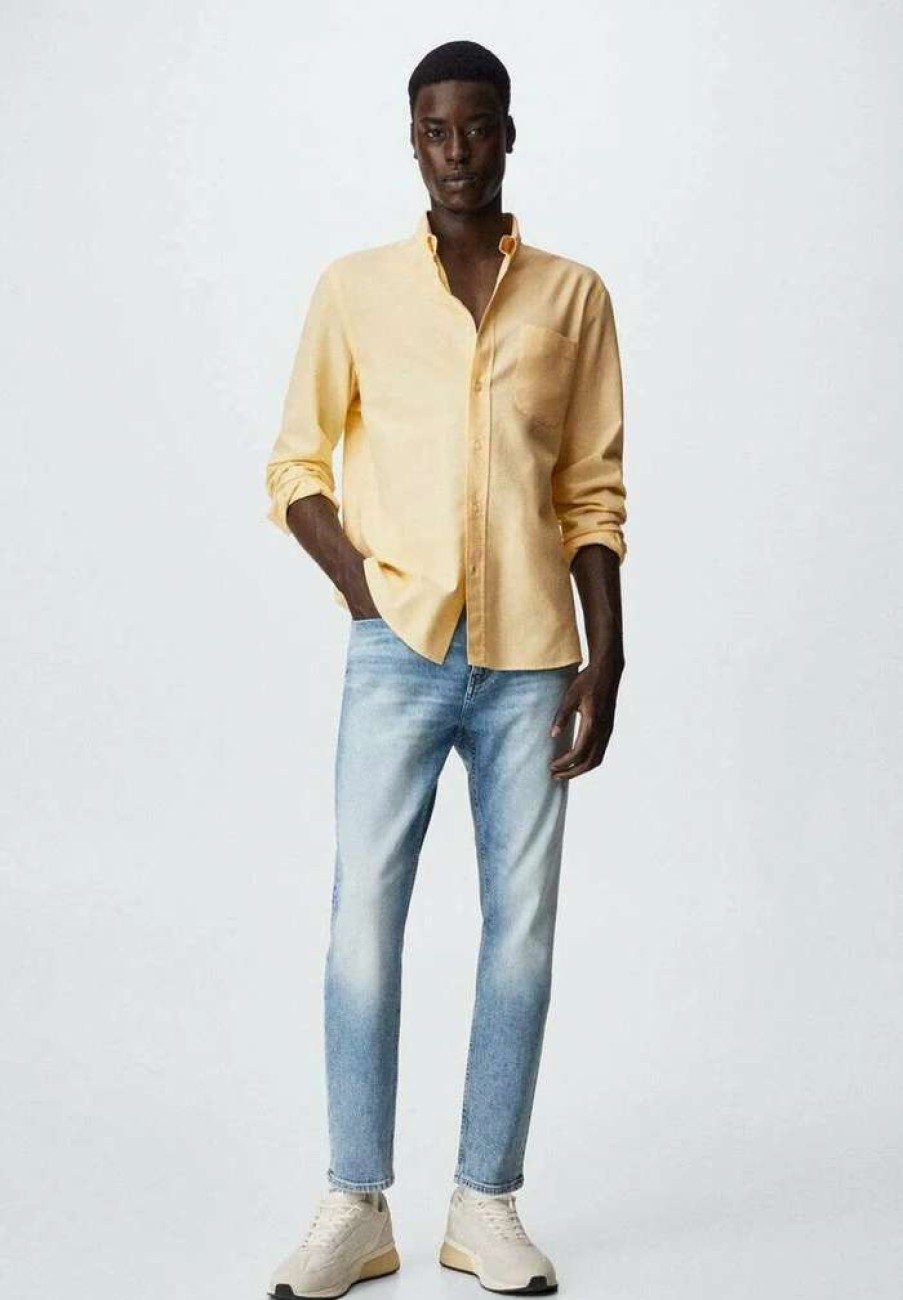 Clothing * | Mango Oxford Shirt Yellow