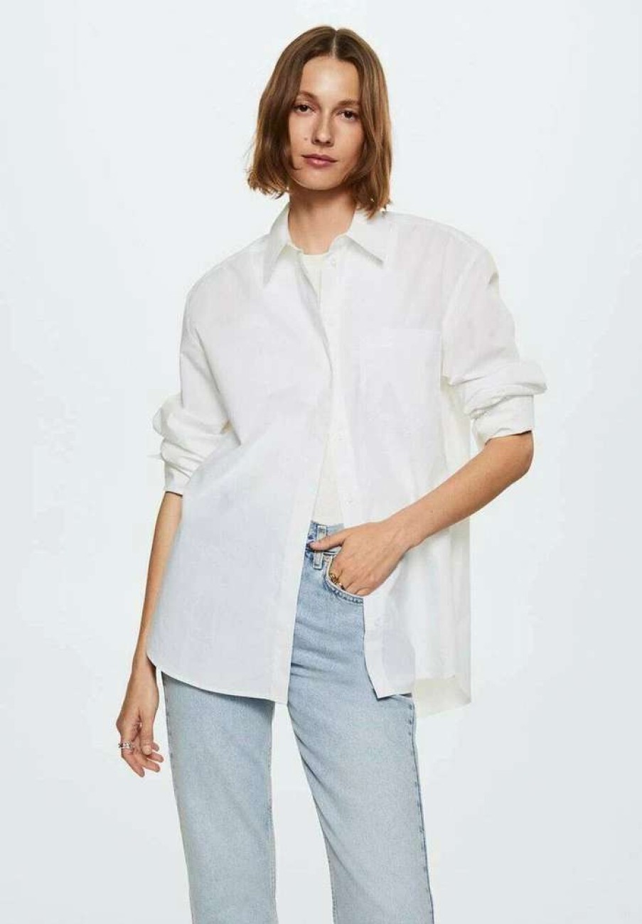 Clothing * | Mango Juanes Button-Down Blouse Sedobila