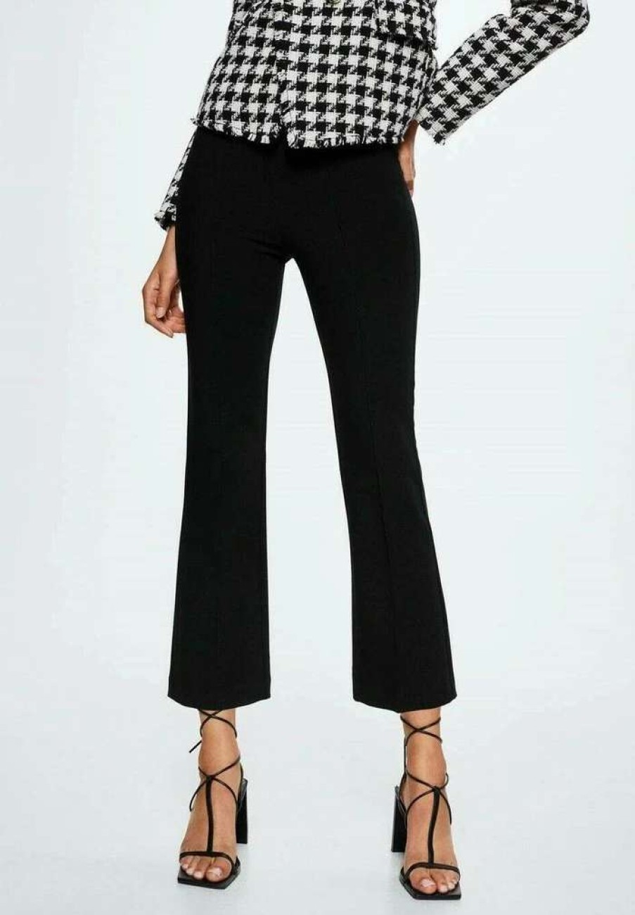 Clothing * | Mango Kick Trousers Schwarz