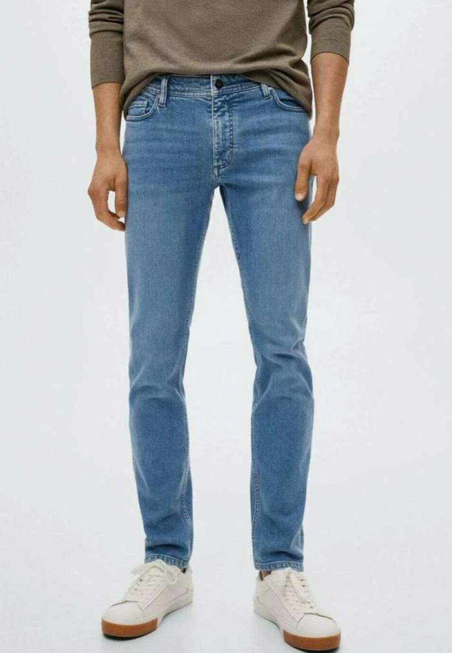 Clothing * | Mango Jan Straight Leg Jeans Mellembla