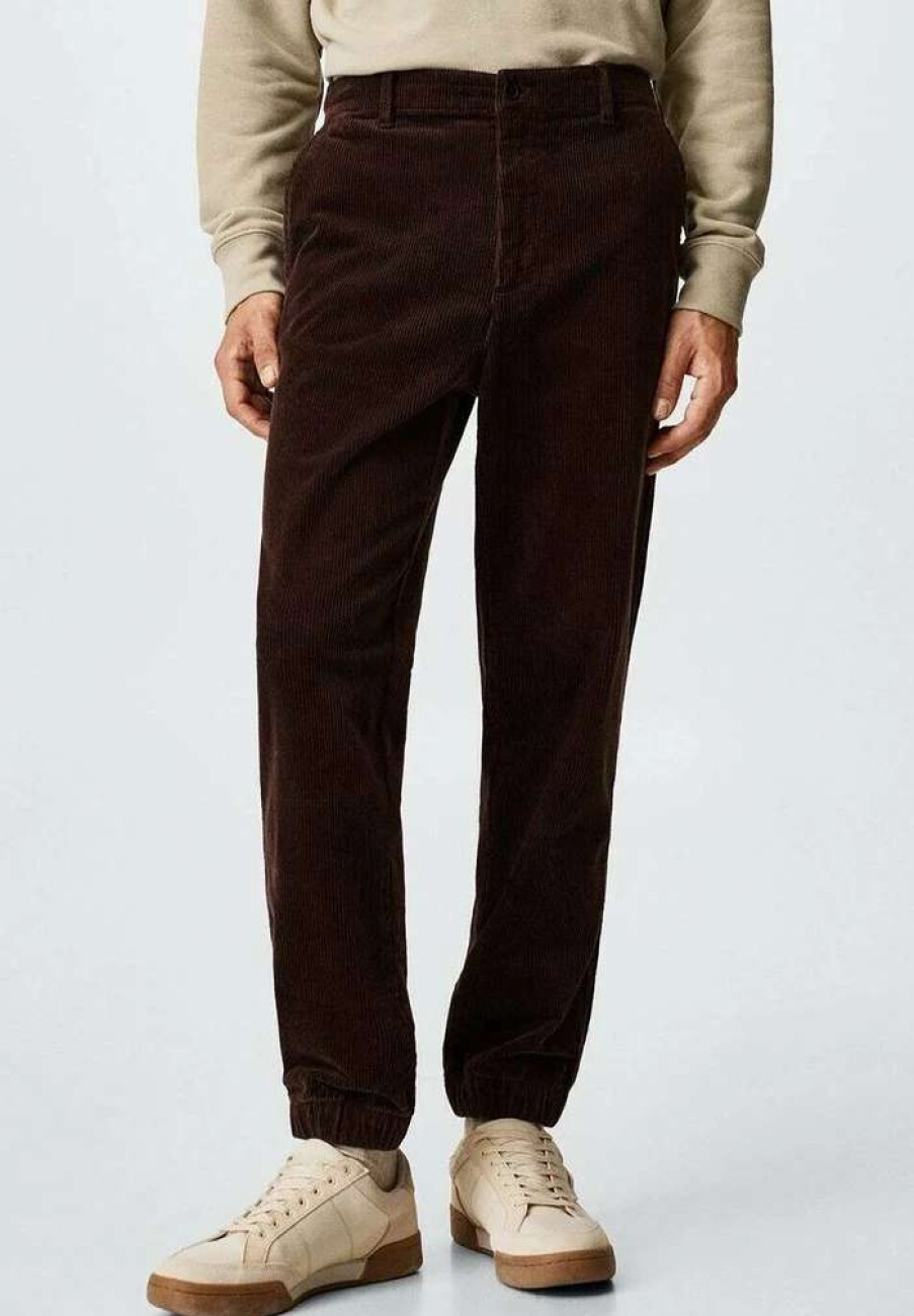 Clothing * | Mango Abel Trousers Lie De Vin